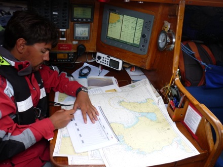 Tim Ramjaun, sailing around Scotland