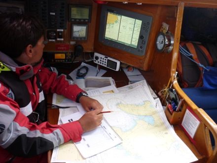 Tim Ramjaun, sailing around Scotland