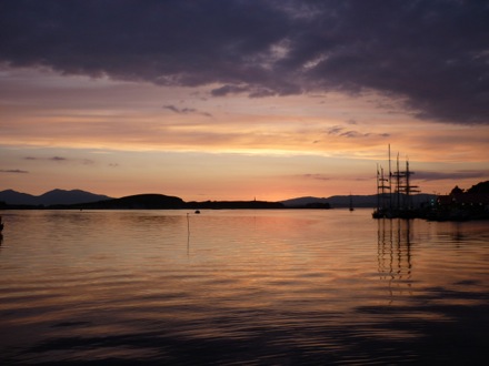 Tim Ramjaun, sailing around Scotland