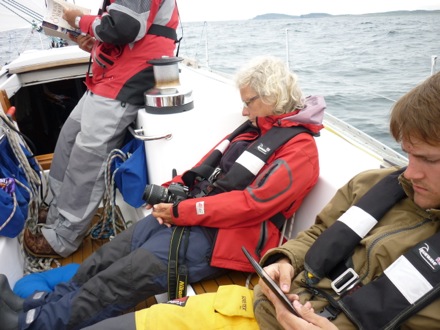 Tim Ramjaun, sailing around Scotland