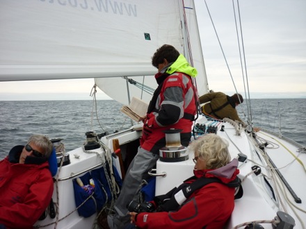 Tim Ramjaun, sailing around Scotland