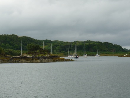 Tim Ramjaun, sailing around Scotland