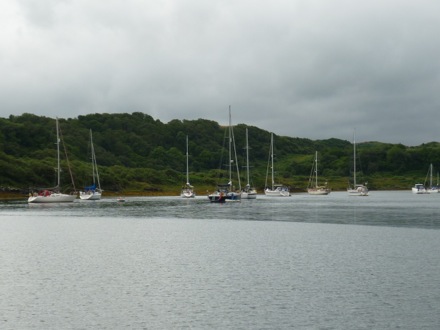 Tim Ramjaun, sailing around Scotland