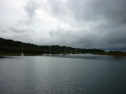 Tim Ramjaun, sailing around Scotland