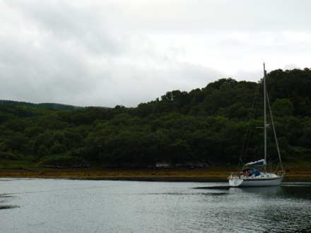 Tim Ramjaun, sailing around Scotland