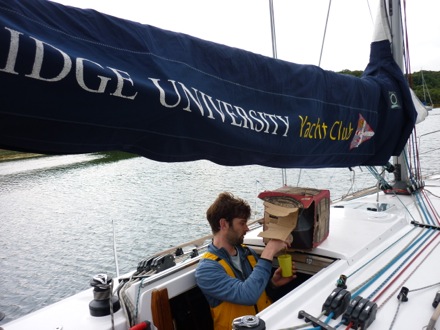 Tim Ramjaun, sailing around Scotland