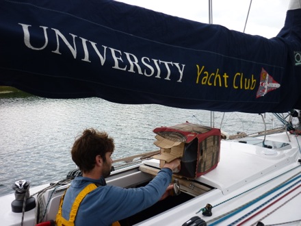 Tim Ramjaun, sailing around Scotland