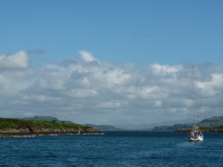 Tim Ramjaun, sailing around Scotland