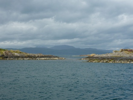 Tim Ramjaun, sailing around Scotland