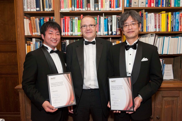 TWI Award, T. Yazawa, Y. Iwamoto, T. Maruko, and Hidetoshi Fujii, Science and Technology of Welding and Joining