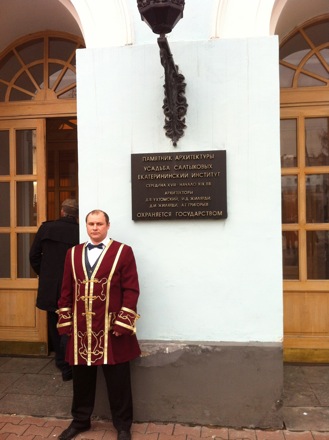 Yan Pei in Moscow, Russian Federation