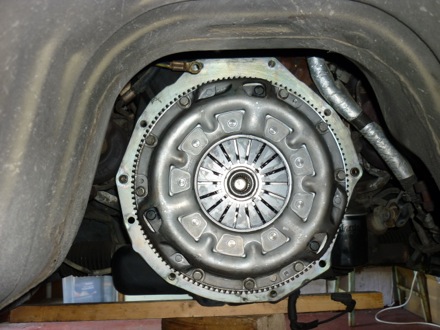 Tim Ramjaun, Fully assembled clutch ready to be reunited with transmission