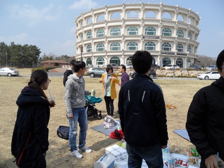 picnic in Gyeongju, South Korea, POSTECH, GIFT