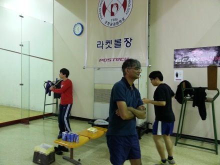 Squash tournament, Harry Bhadeshia, Dong Woo Suh, Eunju Song, GIFT, South Korea
