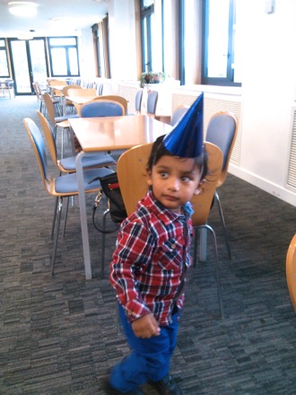 Aneesh Das Bakshi's second birthday