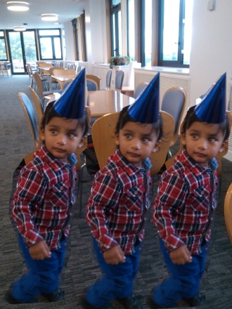 Aneesh Das Bakshi's second birthday