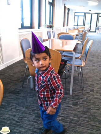 Aneesh Das Bakshi's second birthday