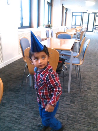 Aneesh Das Bakshi's second birthday