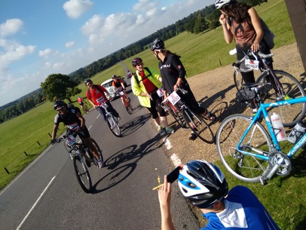 Oxford to Cambridge Bike ride, Hyun Kyung Kim, Mathew Peet, Lin Sun, James Nygaard, Siti, Steve Ooi, Priti, Bill Clyne