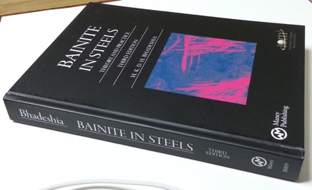 Bainite in Steels: theory and practice, third edition, H. K. D. H. Bhadeshia, steels, phase transformations
