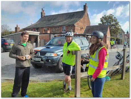 Cambridge to Norwich bike ride, Materials Science and Metallurgy, Darwin College