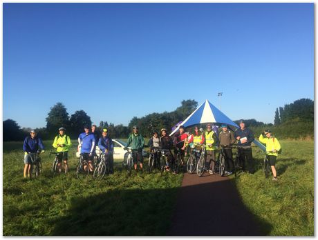 Cambridge to Norwich bike ride, Materials Science and Metallurgy, Darwin College