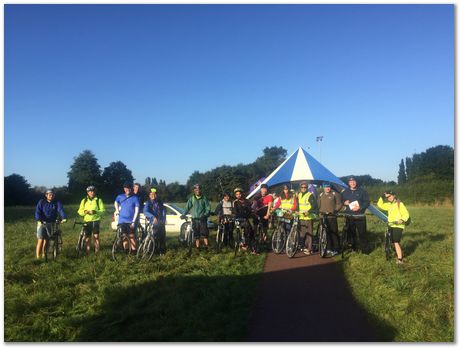 Cambridge to Norwich bike ride, Materials Science and Metallurgy, Darwin College