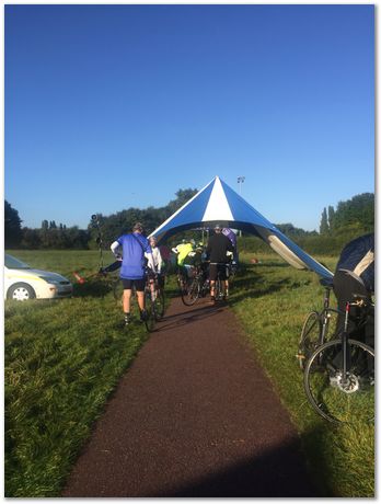 Cambridge to Norwich bike ride, Materials Science and Metallurgy, Darwin College