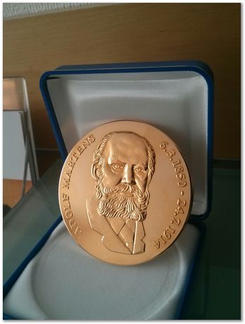 bainite, Adolf-Martens-Medal, Harry Bhadeshia, AWT, Weisbaden, Germany, atomic mechanism