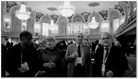 img_20171106_190805129_2.jpg Stan David, Tarashankar DebRoy, Harry Bhadeshia, American Welding Society, AWS, Chicago, November 2017, steels, metallurgy