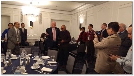 Stan David, Tarashankar DebRoy, Harry Bhadeshia, American Welding Society, AWS, Chicago, November 2017, steels, metallurgy