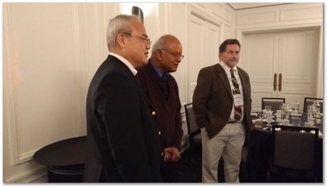 Stan David, Tarashankar DebRoy, Harry Bhadeshia, American Welding Society, AWS, Chicago, November 2017, steels, metallurgy