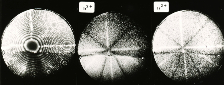 iridium, atom probe, field ion microscopy, field desorption microscopy, face centred cubic, A. R. Waugh, Bob Waugh, metallurgy, physical metallurgy