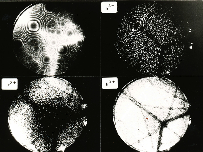 iridium, atom probe, field ion microscopy, field desorption microscopy, face centred cubic, A. R. Waugh, Bob Waugh, metallurgy, physical metallurgy