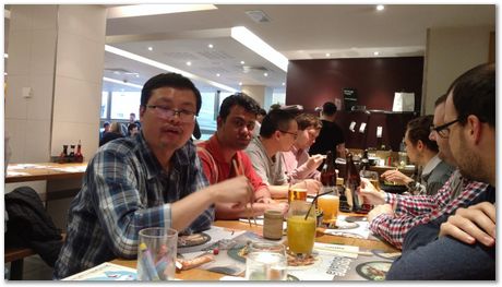 wagamama restaurant, Cambridge, phase transformations and complex properties research group