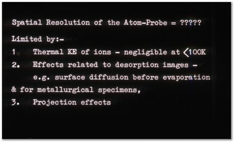 Bob Waugh, atom probe, field ion microscopy, metallurgy, superalloy, iridium, tungsten, cobalt, nickel alloy