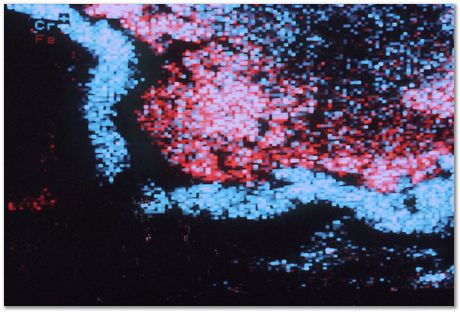 Bob Waugh, atom probe, field ion microscopy, metallurgy, superalloy, iridium, tungsten, cobalt, nickel alloy, steel, iron