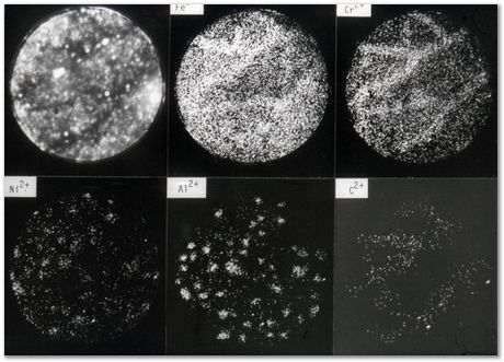 Bob Waugh, atom probe, field ion microscopy, metallurgy, superalloy, iridium, tungsten, cobalt, nickel alloy