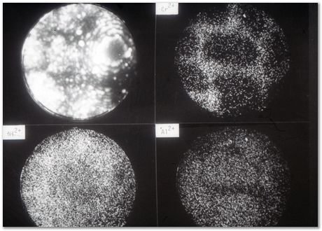 Bob Waugh, atom probe, field ion microscopy, metallurgy, superalloy, iridium, tungsten, cobalt, nickel alloy