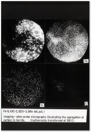 Bob Waugh, atom probe, field ion microscopy, metallurgy, superalloy, iridium, tungsten, cobalt, nickel alloy