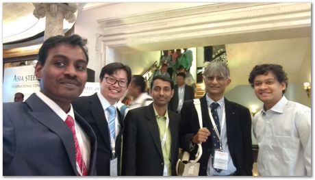 Asia Steel 2018, Bubaneshwar, India, Steve Ooi, Shaumik Lenka, Apparao Chintha, Tata Steel, India, Saurabh Kundu, Saurabh Chatterjee, Ashwin Pandit, Metallurgy, Steels