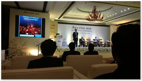 Asia Steel 2018, Bubaneshwar, India, Steve Ooi, Shaumik Lenka, Apparao Chintha, Tata Steel, India, Saurabh Kundu, Saurabh Chatterjee, Ashwin Pandit, Metallurgy, Steels