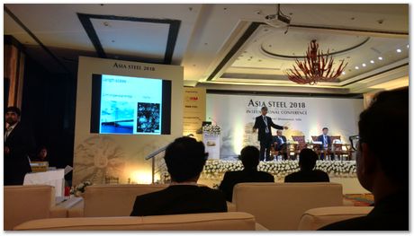 Asia Steel 2018, Bubaneshwar, India, Steve Ooi, Shaumik Lenka, Apparao Chintha, Tata Steel, India, Saurabh Kundu, Saurabh Chatterjee, Ashwin Pandit, Metallurgy, Steels