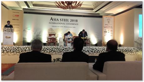 Asia Steel 2018, Bubaneshwar, India, Steve Ooi, Shaumik Lenka, Apparao Chintha, Tata Steel, India, Saurabh Kundu, Saurabh Chatterjee, Ashwin Pandit, Metallurgy, Steels