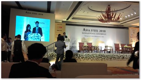 Asia Steel 2018, Bubaneshwar, India, Steve Ooi, Shaumik Lenka, Apparao Chintha, Tata Steel, India, Saurabh Kundu, Saurabh Chatterjee, Ashwin Pandit, Metallurgy, Steels