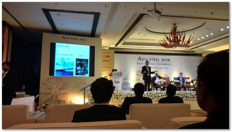 Asia Steel 2018, Bubaneshwar, India, Steve Ooi, Shaumik Lenka, Apparao Chintha, Tata Steel, India, Saurabh Kundu, Saurabh Chatterjee, Ashwin Pandit, Metallurgy, Steels