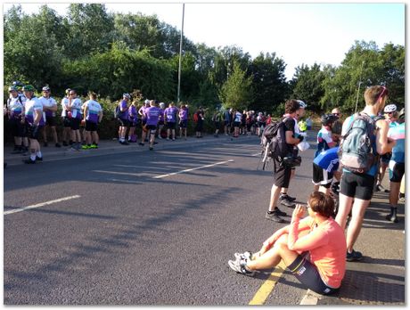 London to Cambridge bike ride, July 2018, Apparao Chintha, Harry Bhadeshia