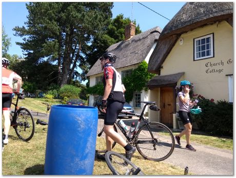 London to Cambridge bike ride, July 2018, Apparao Chintha, Harry Bhadeshia