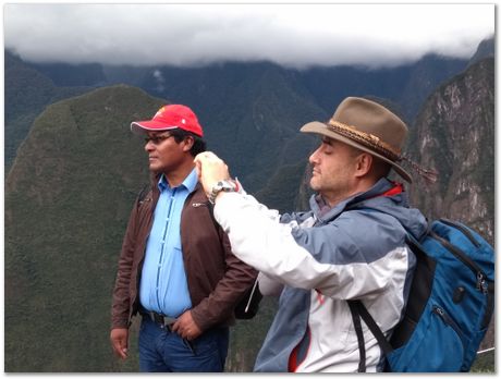 Machu Picchu, Harry Bhadeshia, Patricio Mendez, Alberto Bajarano, Peru