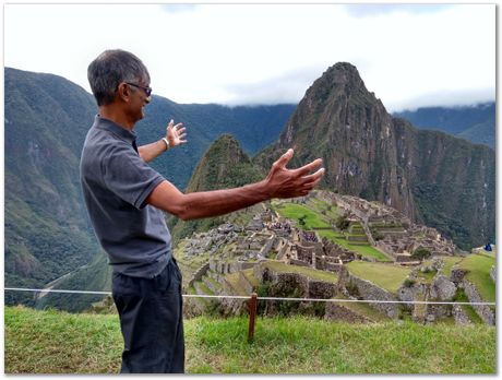 Machu Picchu, Harry Bhadeshia, Patricio Mendez, Alberto Bajarano, Peru